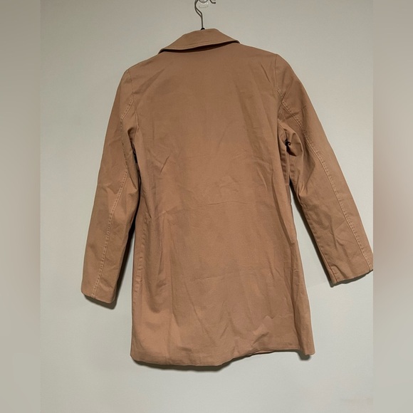 Sundance Cotton Double Breasted Classic Trench Coat Size XS Retro - Picture 2 of 11